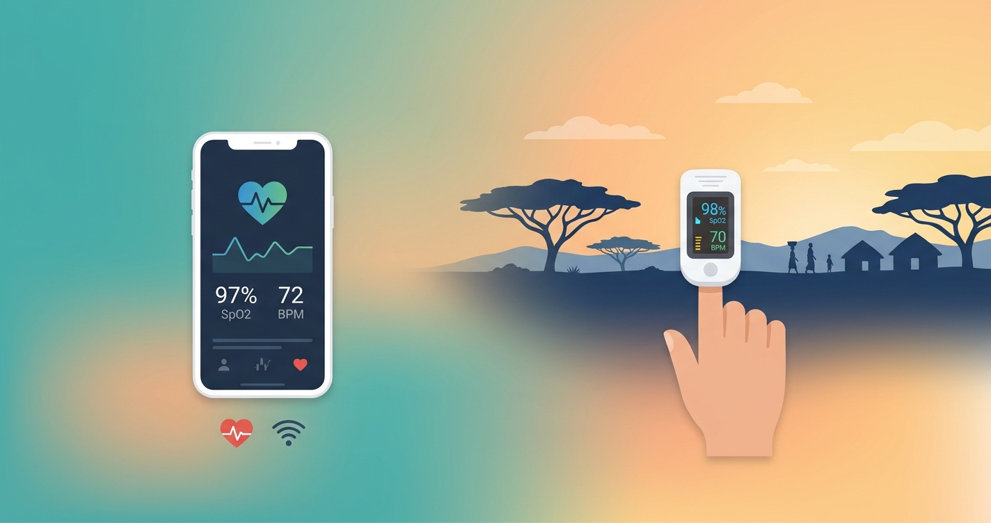 Smartphone Screening vs Pulse Oximetry in Low-Resource Settings: Accuracy and Cost